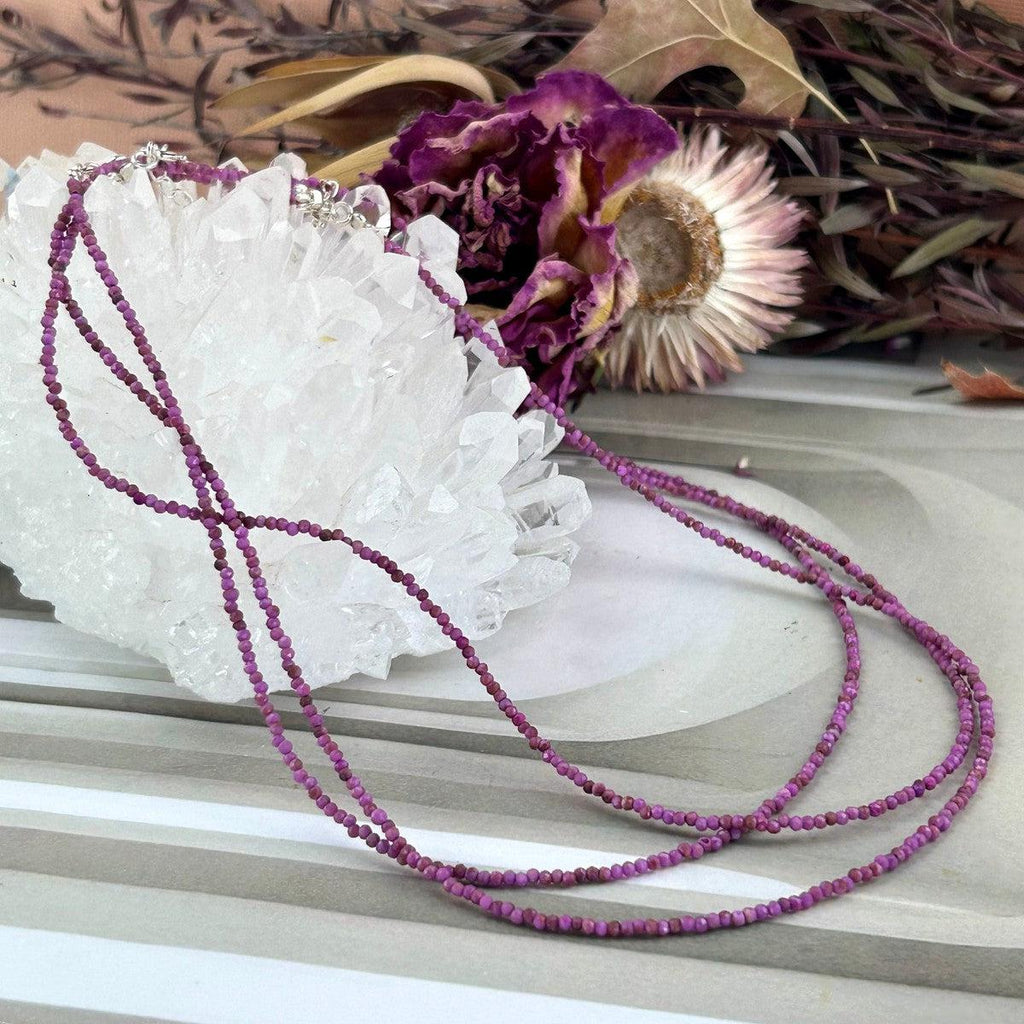 Rare Crystal Bead Necklace