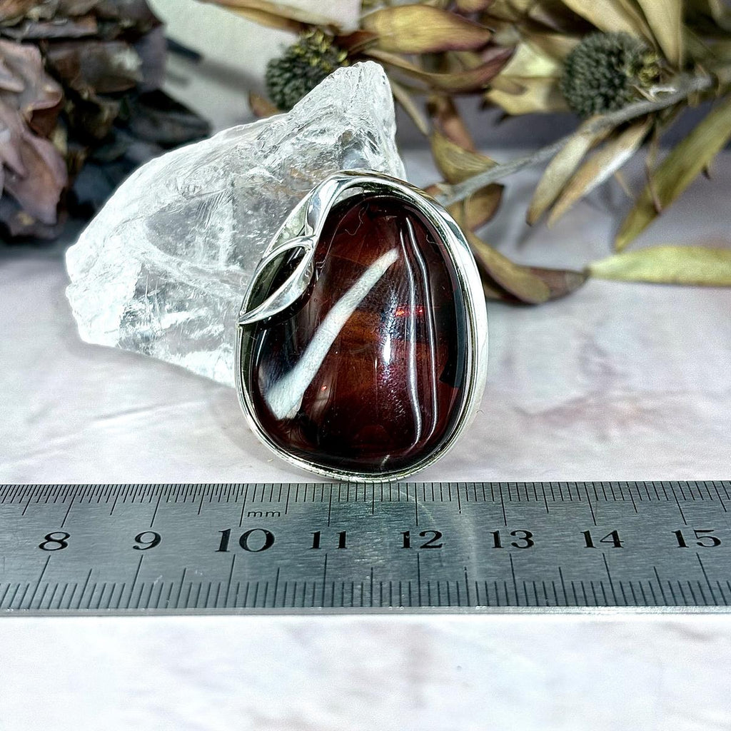 Size 9 Amber Ring