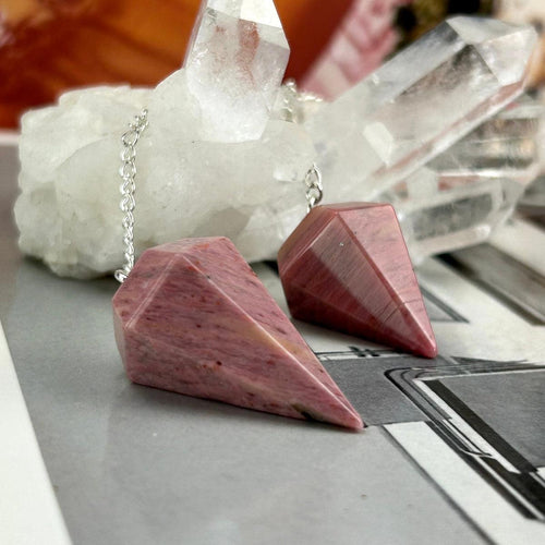 Pink Crystal Pendulum