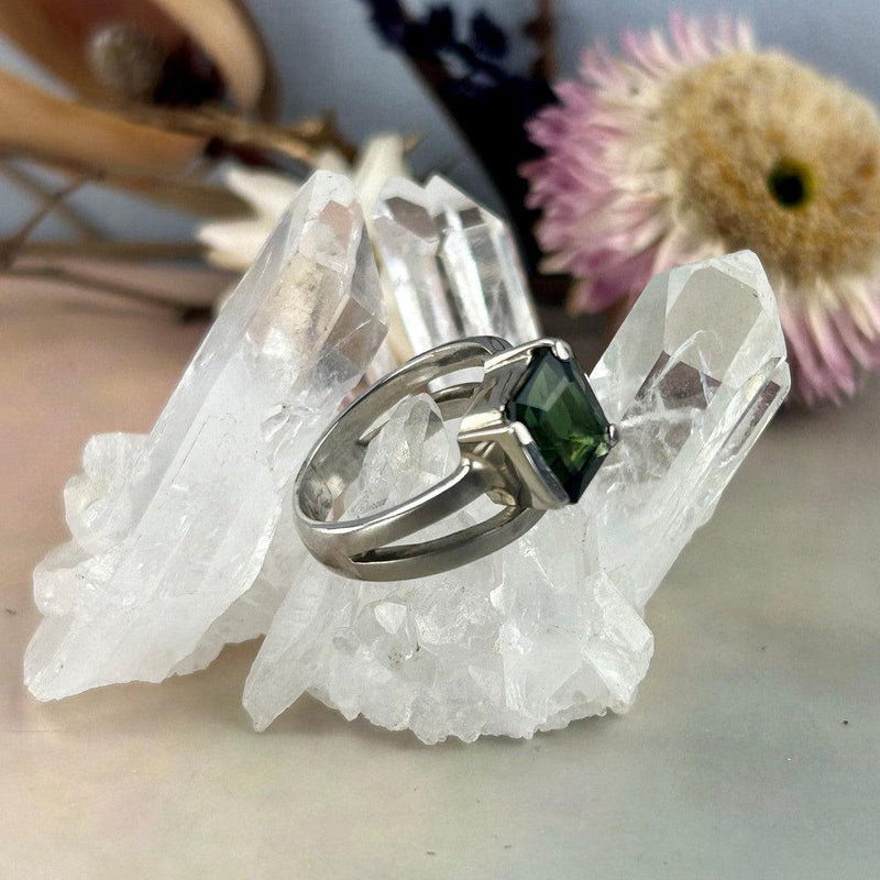 Green Gemstone Ring