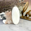 Scolecite Elongated Oval Large Pendant