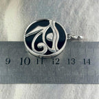 Black Onyx Eye Of Horus Pendant