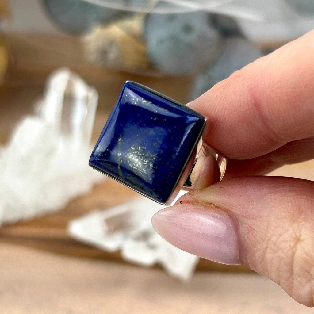 Men's Crystal Pinky Ring