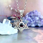 Star Garnet Crystal Jewellery