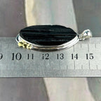 Black Tourmaline Raw Assorted Shape Pendants