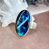 Unique Labradorite Ring