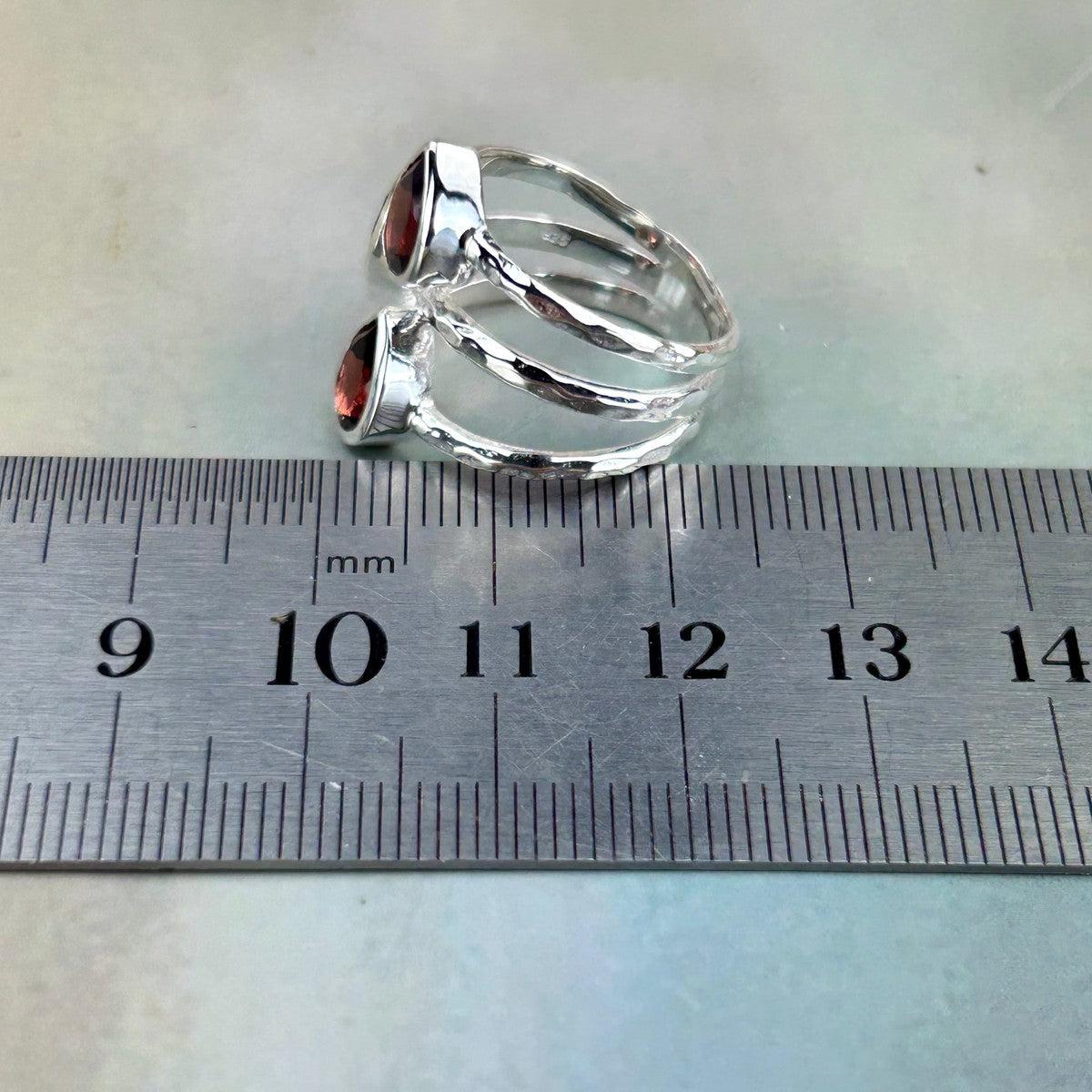 Women's Garnet Ring