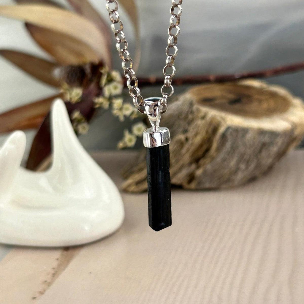 Black Raw Tourmaline Crystal