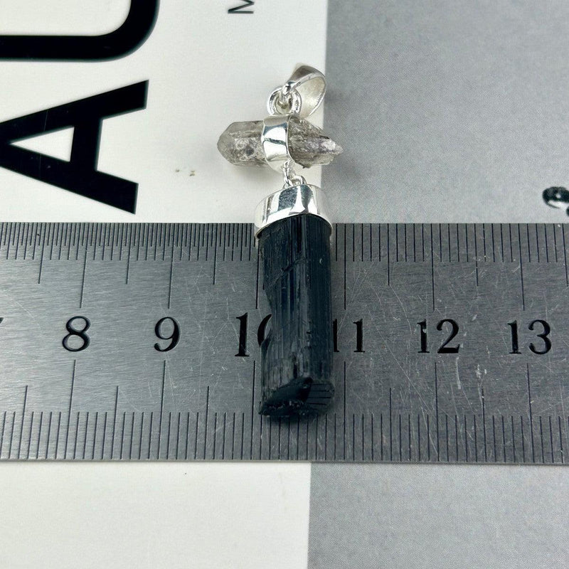 Crystal Bar And Point Pendant