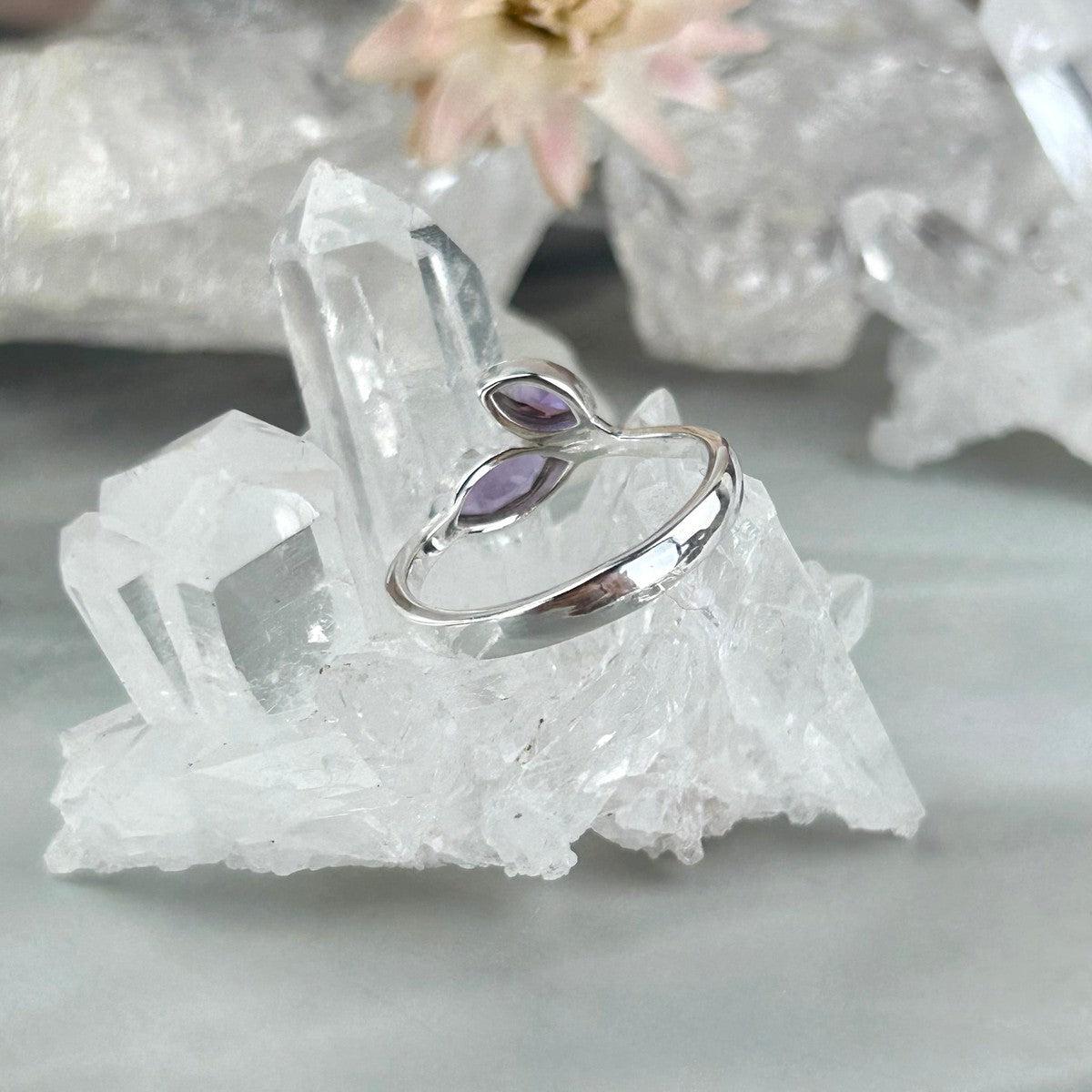 Amethyst Garden Ring