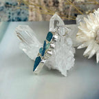 Mixed Stone Sterling Silver Pendant