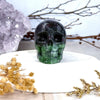 Ruby Zoisite Skull