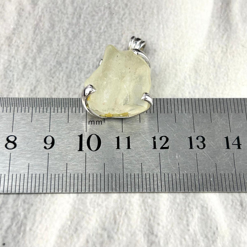 Libyan Desert Glass Freeform Pendants