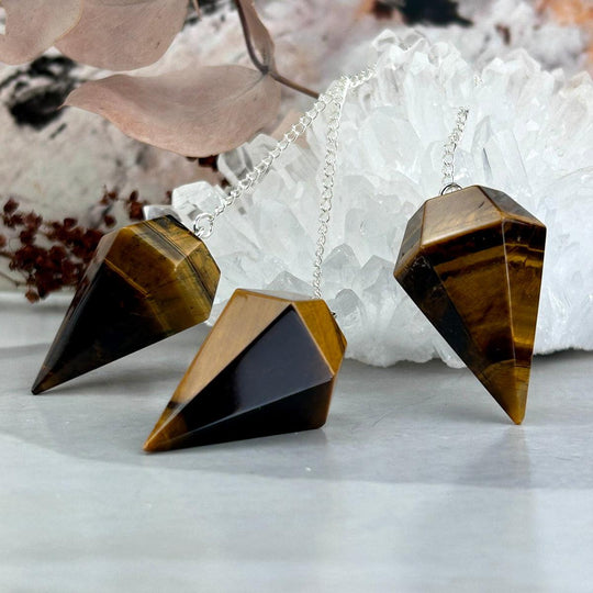 Golden Tiger’s Eye Pendulum