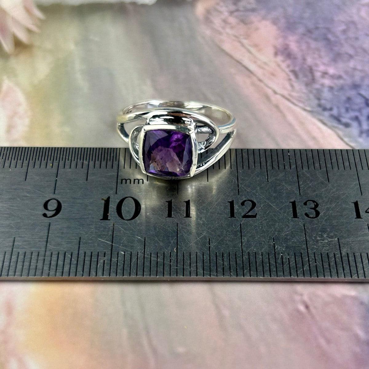 Amethyst Sterling Silver Ring