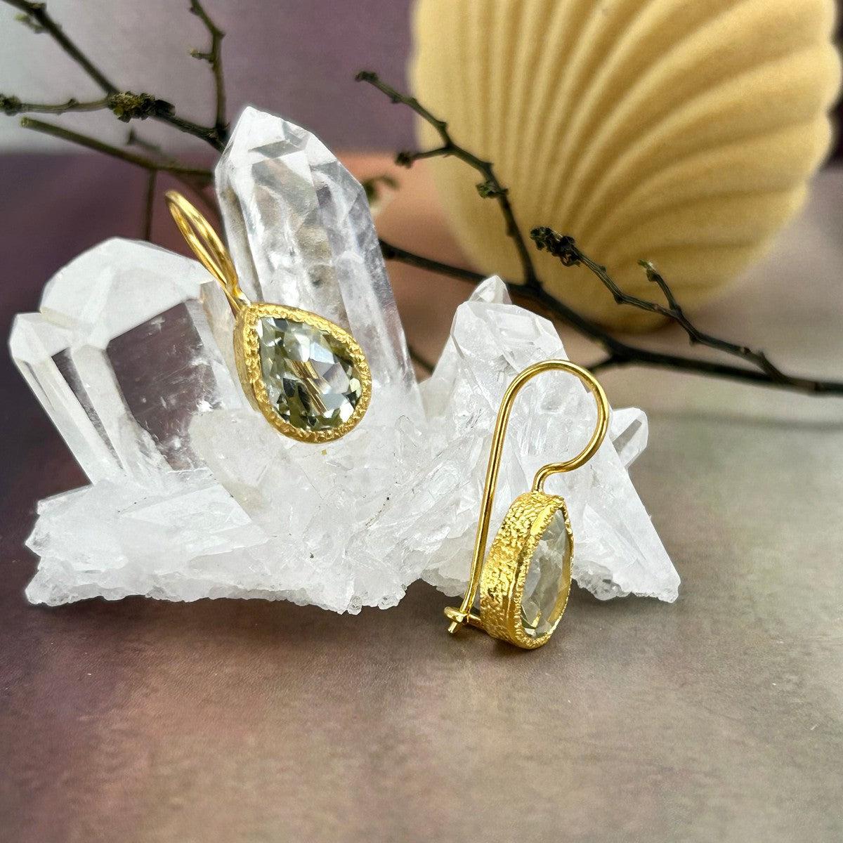 Green Amethyst Gold Jewellery
