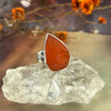 Pear Shaped Carnelian Ring