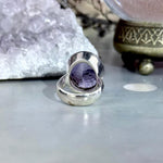 Amethyst Bold Silver Ring