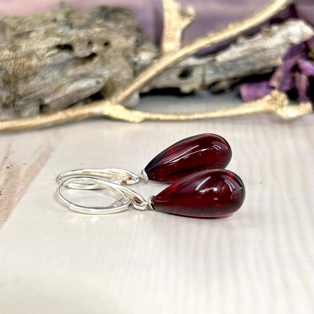 Baltic Red Amber Jewellery