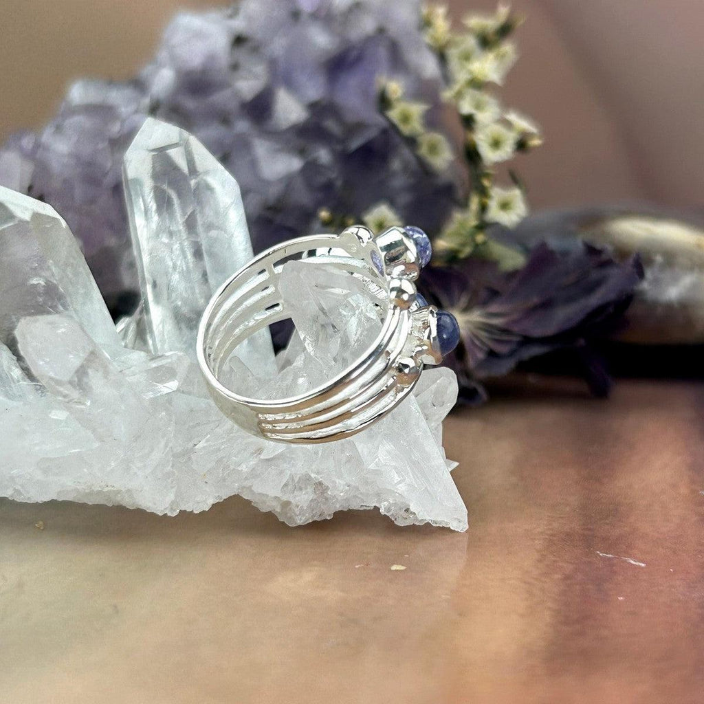 Modern Tanzanite Ring