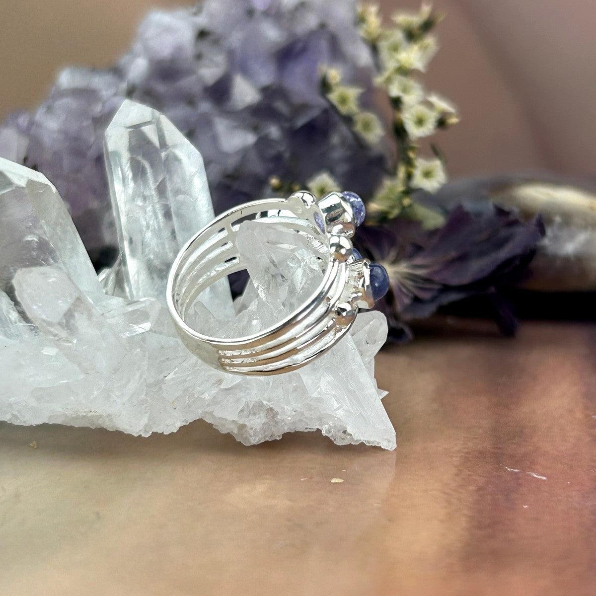 Modern Tanzanite Ring