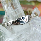 Girls Sapphire Heart Ring