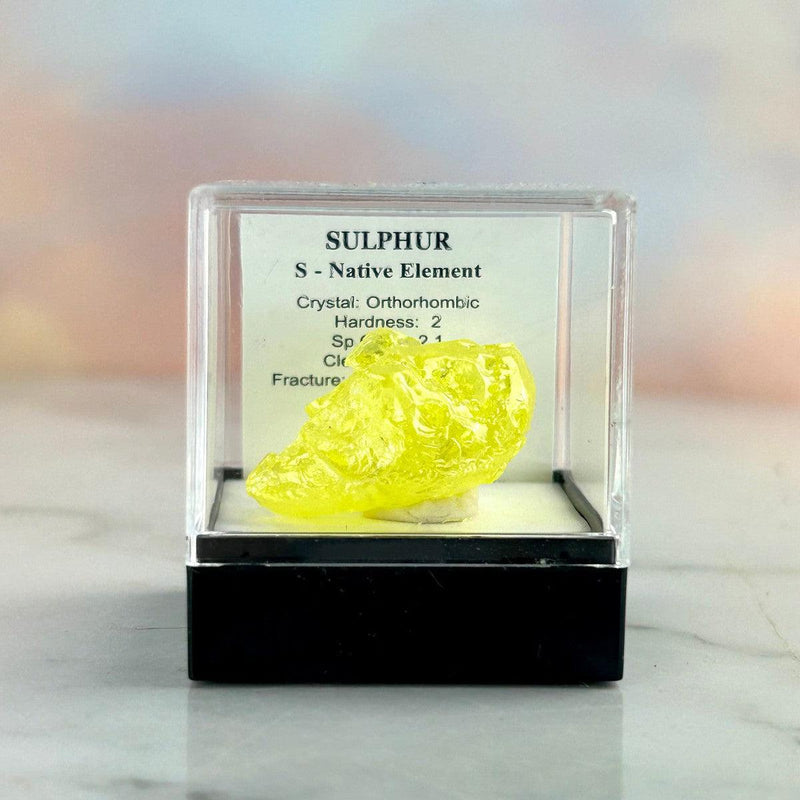 Sulphur Crystal Specimen