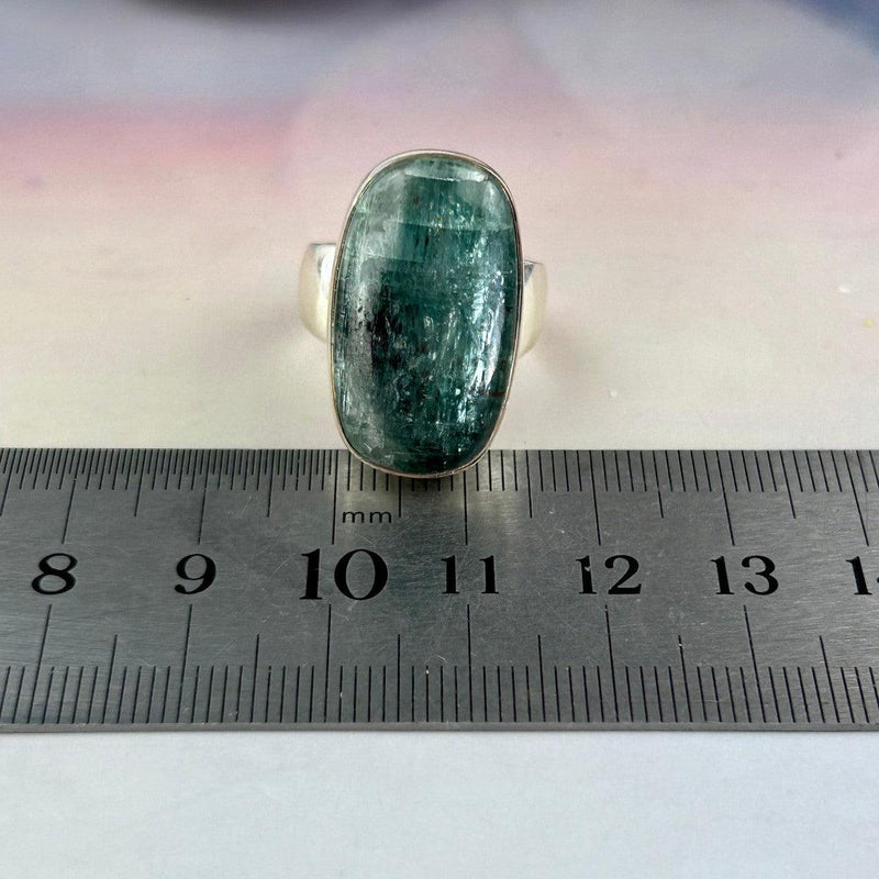 Emerald Green Crystal Ring