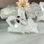 Garnet Two Stone Ring