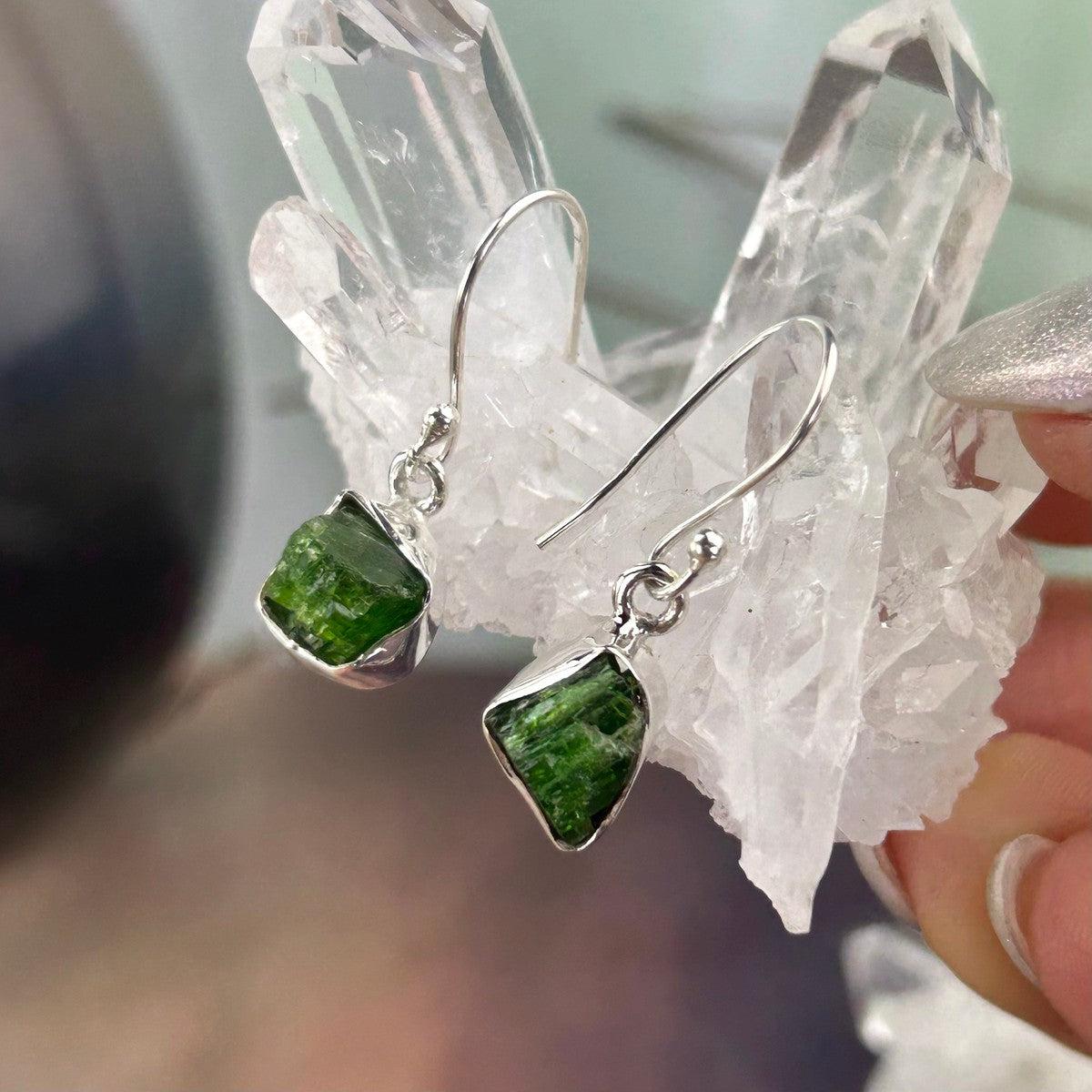 Chrome Diopside Crystal Jewellery