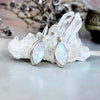 High Grade Moonstone Earrings