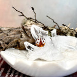 Baltic Cognac Amber Ladybug Pendant