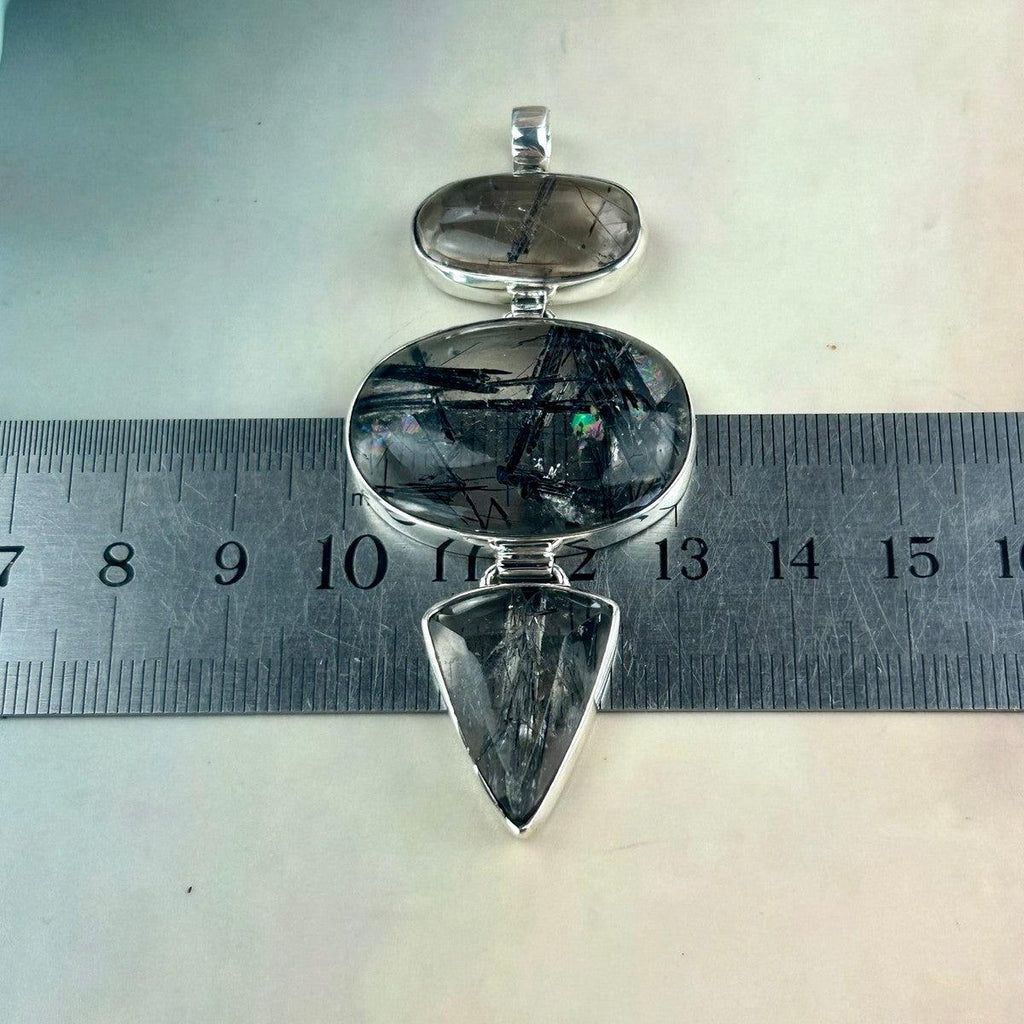 Large Rutile Quartz Pendant