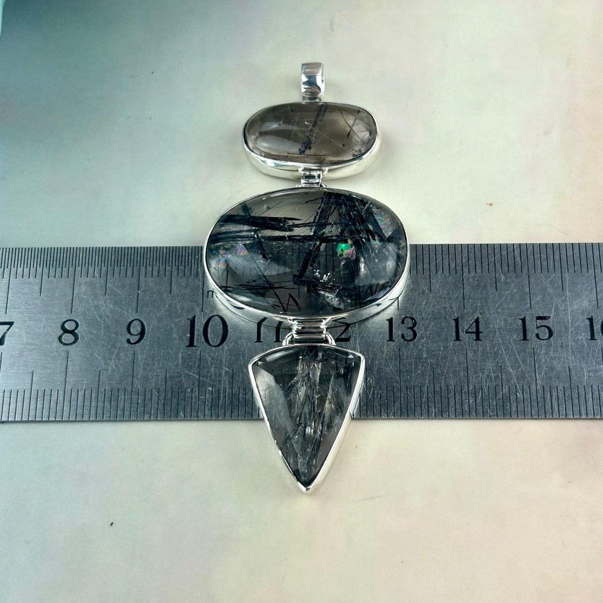Large Rutile Quartz Pendant