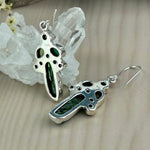 Chrome Diopside Sterling Silver Earrings