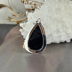 Black Tourmaline Raw Assorted Shape Pendants
