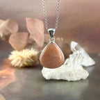Shimmery Crystal Pendant