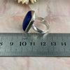 Large Finger Lapis Lazuli Ring