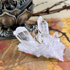 Black Onyx Crystal Ring