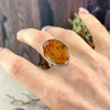 Baltic Amber Animal Ring