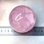 Rose Quartz Crystal Sphere