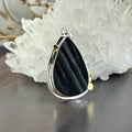 Black Tourmaline Raw Assorted Shape Pendants
