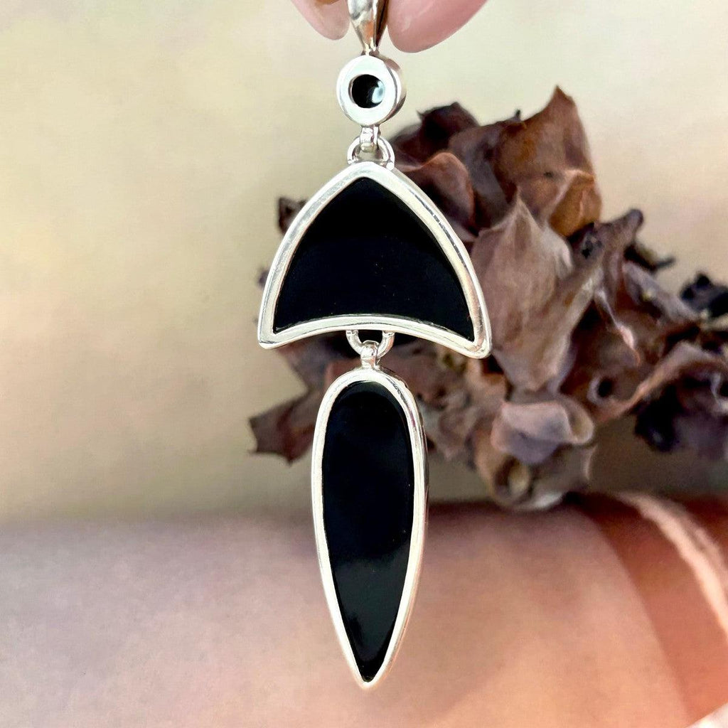 Black Onyx Large Pendant