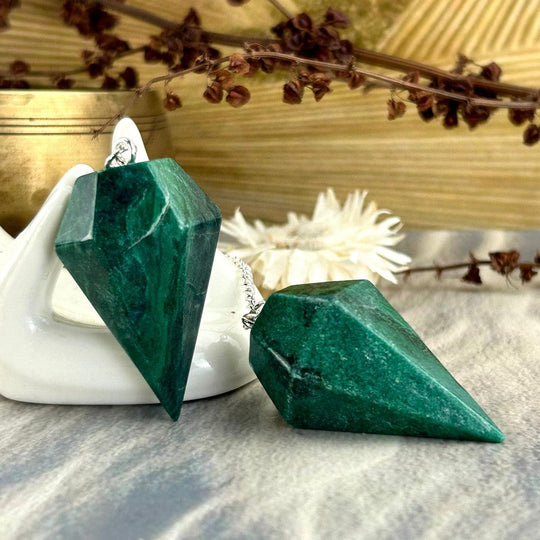 Fuchsite Pendulum