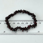 Deep Red Crystal Bead Bracelet