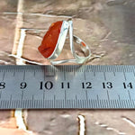 Orange Crystal Ring