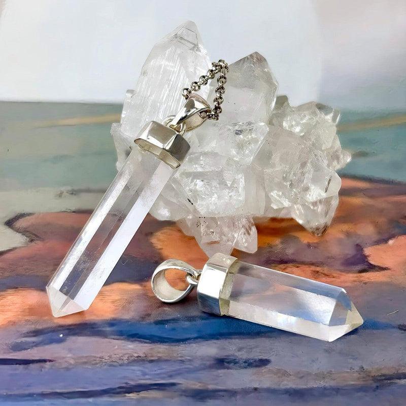 Clear Quartz Point Pendant