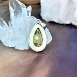 Teardrop Cut Gemstone Pendant