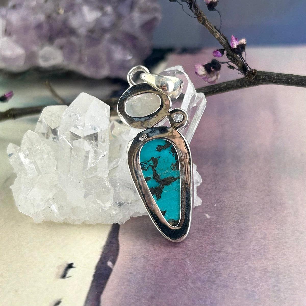 Turquoise Sterling Silver Pendant