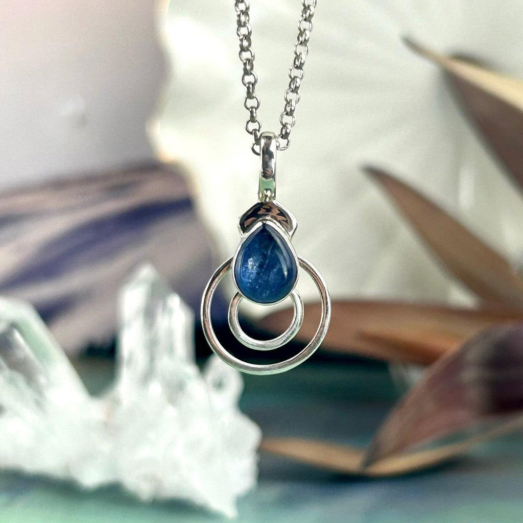 Women's Blue Kyanite Pendant